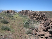 Rock wall of fortress